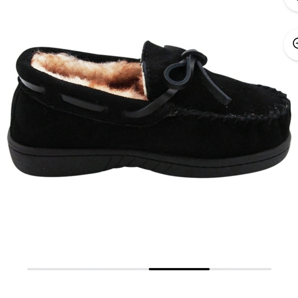 SIZE 5 NORTY Toddler Boys Girls Unisex Suede Leather Moccasin
